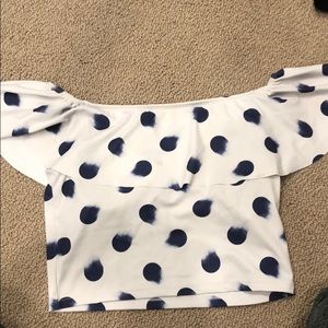 Kortni Jeane ruffle around top